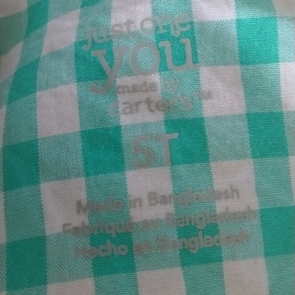 Just one you button up Sonoma blue jean boys size 5 - Picture 4 of 4